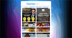 Desktop Screenshot of games121.com